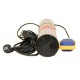 Set Pompa submersibila 1.1KW, 3m3/h, 1tol, MFE QGD3 cu Flotor, + Prelungitor 25M portocaliu