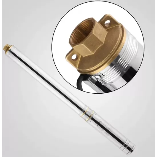 KIT Hidrofor Zinith Italy 50L Inox cu Pompa submersibila 4STM211, 1.3KW, Sistem premium complet KIT Hidrofor Zinith Italy 50L Inox cu Pompa submersibila 4STM211, 1.3KW, Sistem premium complet