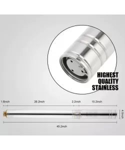 Kit Hidrofor Zinith Italy 50L Inox cu Pompa submersibila 4STM508, 1.65W, 100m, 200 l/min, 1 tol (25mm) , Sistem premium complet Kit Hidrofor Zinith Italy 50L Inox cu Pompa submersibila 4STM508, 1.65W, 100m, 200 l/min, 1 tol (25mm) , Sistem premium complet