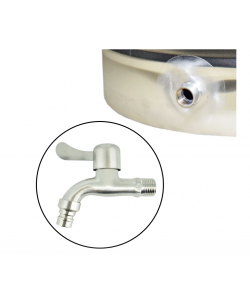 Canea de inox pentru butoaie V2