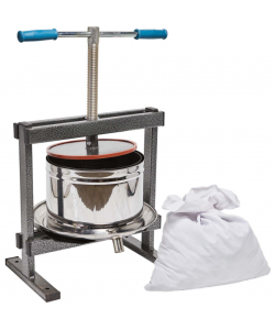 Presa struguri si fructe ( Teasc ), Inox,10L, sac colectare inclus