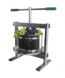 Presa struguri si fructe ( Teasc ), Inox,10L, sac colectare inclus Presa struguri si fructe ( Teasc ), Inox,10L, sac colectare inclus