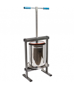 Presa struguri si fructe ( Teasc ), Inox, V-Eurounelte, 20L, sac colectare inclus