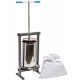 Presa struguri si fructe ( Teasc ), Inox, V-Eurounelte, 25L, sac colectare inclus