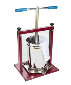 Teasc / Presa pentru struguri din Inox, 10L, VILEN, cu golire rapida