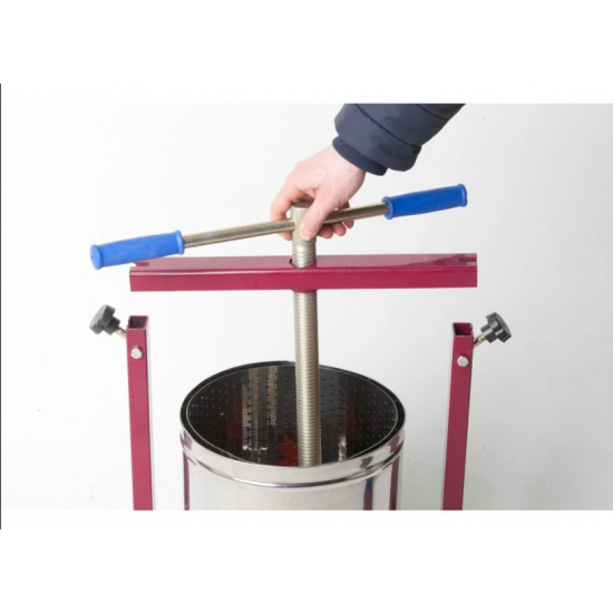 Teasc / Presa pentru struguri din Inox 15L, VILEN, cu golire rapida
