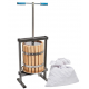 Teasc / Presa struguri din lemn Stejar, 20L, VILEN, Sac inclus