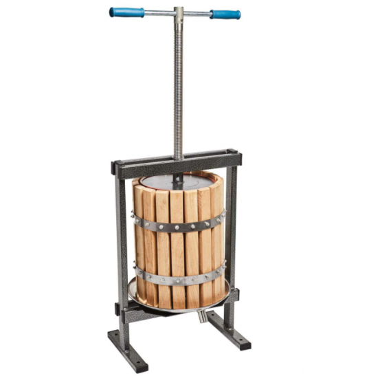 Teasc / Presa struguri din lemn Stejar, 20L, VILEN, Sac inclus