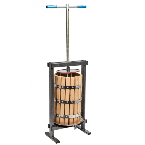 Teasc / Presa struguri din lemn Stejar, 25L, VILEN, Sac inclus