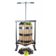 Teasc / Presa struguri din lemn Stejar, 50L, VILEN
