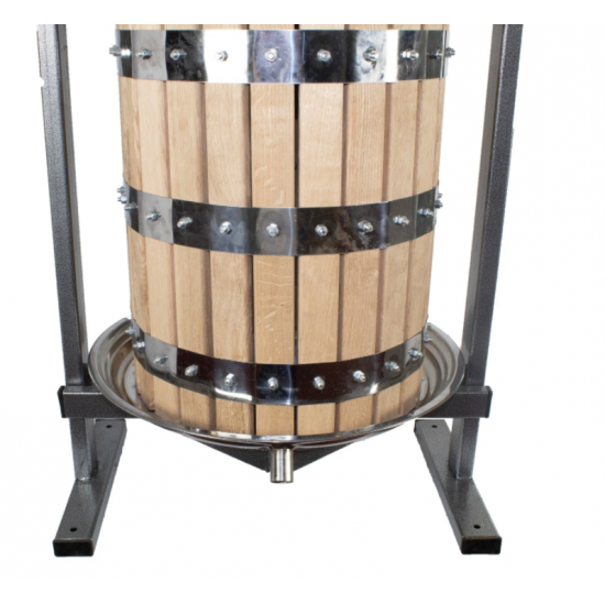 Teasc / Presa struguri din lemn Stejar, 50L, VILEN