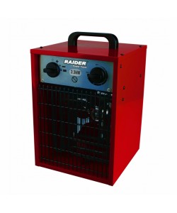 Aeroterma electrica 3.300 w, debit 150 m³/h, volum 30 m3, RD-EFH3.3