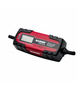 Redresor auto digital 6, 12 V, Capacitate 0 - 120 Ah, RAIDER RD-BC13