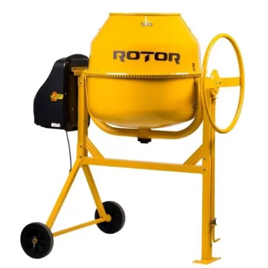 Betoniera 185L cu motor acoperit ROTOR RB185 1000 W, 29.5 rpm