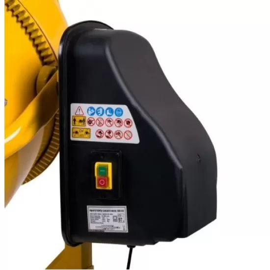 Betoniera 185L cu motor acoperit ROTOR RB185 1000 W, 29.5 rpm