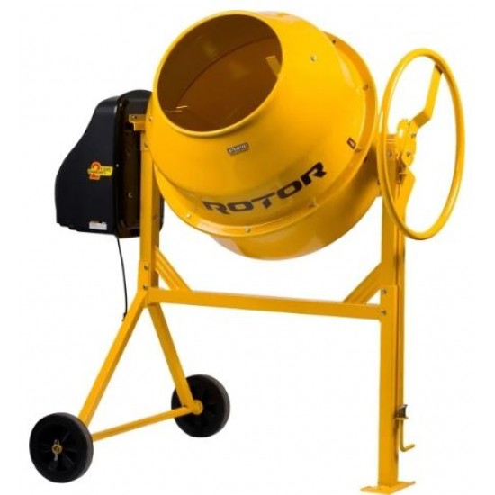 Betoniera 185L cu motor acoperit ROTOR RB185 1000 W, 29.5 rpm