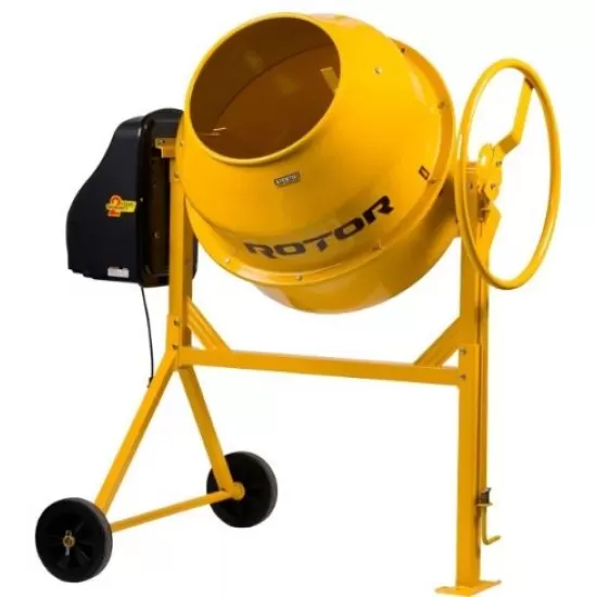 Betoniera 185L cu motor acoperit ROTOR RB185 1000 W, 29.5 rpm