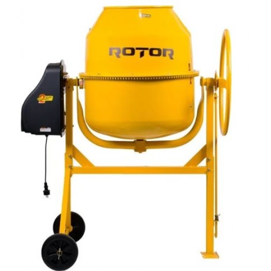 Betoniera 230L cu motor acoperit ROTOR RB230 1200 W, 29.5 rpm