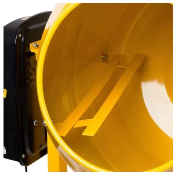 Betoniera 230L cu motor acoperit ROTOR RB230 1200 W, 29.5 rpm