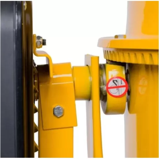 Betoniera 230L cu motor acoperit ROTOR RB230 1200 W, 29.5 rpm