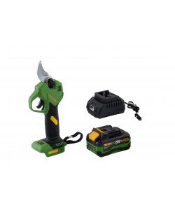 Foarfeca de gradina pe acumulator PARTNERPRO PP-FE3A, 1 x acumulator 20V / 3Ah , Brushless , 320 W