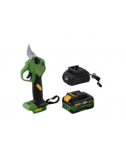 Foarfeca de gradina pe acumulator PARTNERPRO PP-FE3A, 1 x acumulator 20V / 3Ah , Brushless , 320 W