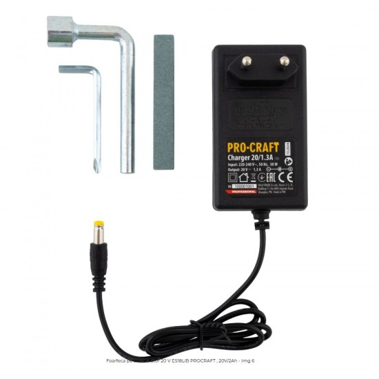 Foarfeca PROCRAFT  ES18LiB  pe acumulator 20V/ 4Ah