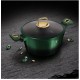 Oala cu capac, 20 cm, marmura, Emerald Collection Berlinger Haus BH-6057
