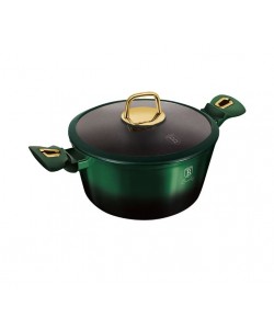 Oala cu capac, 20 cm, marmura, Emerald Collection Berlinger Haus BH-6057