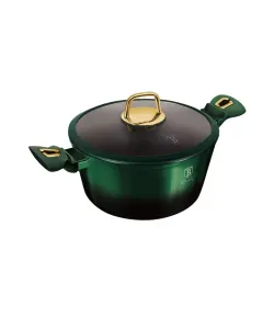 Oala cu capac, 20 cm, marmura, Emerald Collection Berlinger Haus BH-6057