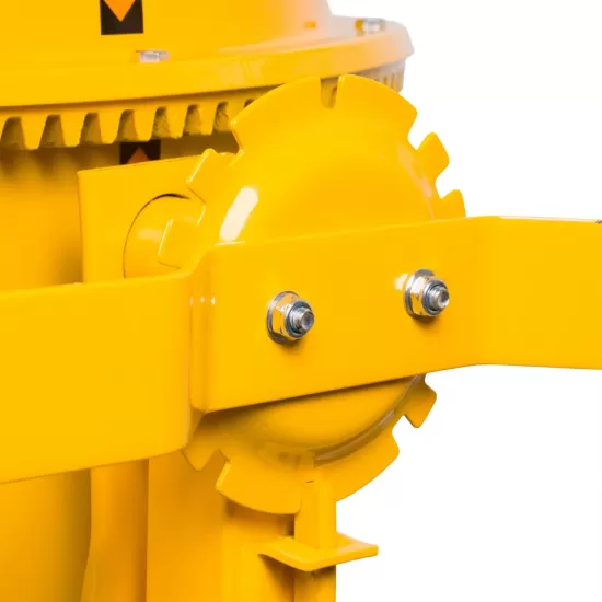 Betoniera 165L cu motor acoperit ROTOR RB165 900 W, 29.5 rpm