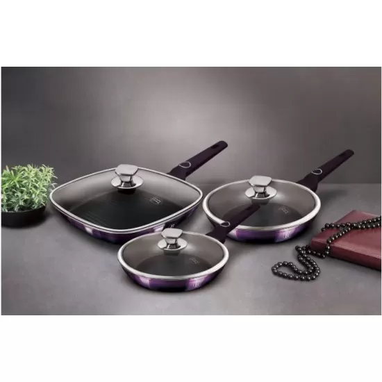 Set de tigai din 6 piese Berlinger Haus BH 7107 Purple Eclipse Collection