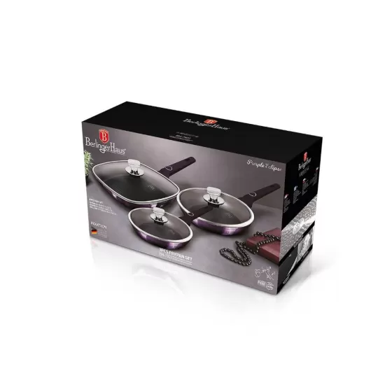Set de tigai din 6 piese Berlinger Haus BH 7107 Purple Eclipse Collection