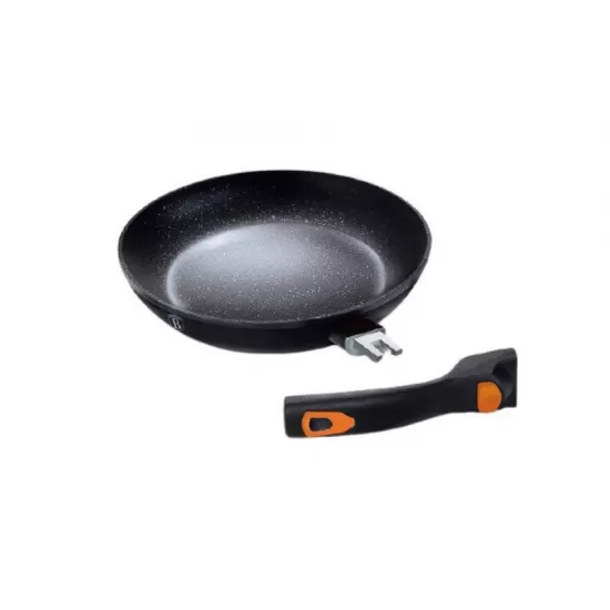 Tigaie 24 cm cu maner detasabil Granit Diamond Line Berlinger Haus BH-1954