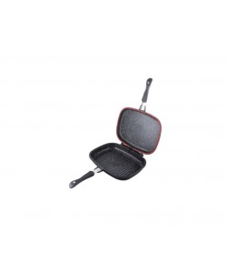 Tigaie grill dubla, invelis marmura, 32 cm, Berlinger Haus, BH6778