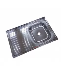 Chiuveta inox 430-04mm, Pentru masca ZLN-6966, cuva dreapta+sifon scurgere cu ventil Chiuveta inox 430-04mm, Pentru masca ZLN-6966, cuva dreapta+sifon scurgere cu ventil