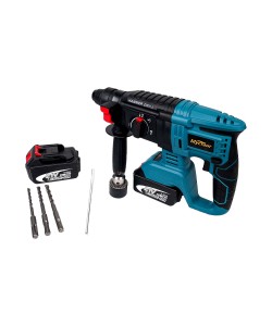 Ciocan Rotopercutor Myctahi, 2 Acumulatori, 21V, 4Ah + 3 Spirale