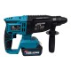Trusa German Meister Autofiletanta + Flex + Rotopercutor + Masina cu Impact, cu 2 Acumulatori, 128V, 8Ah, Albastru