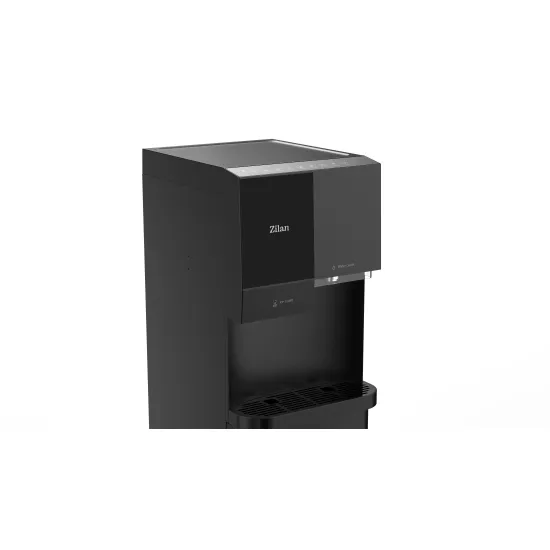 Dozator de apa digital cu generator gheata Zilan ZLN4680, Functie 4 in 1, Compatibil bidoane 11-19L, Rezervor interior din Inox, Silentios