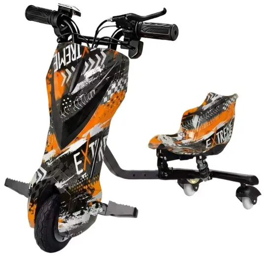 Tricicleta electrica Drift Extreme, 8inch, viteza 15 km/h , autonomie 10-15 km, motor 250 W