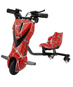 Tricicleta electrica Drift MOSAIC, 8inch, viteza 15 km/h , autonomie 10-15 km, motor 250 W