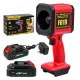 Suflantă Turbo cu Acumulator F019, 21V, 1000W, 30.000 RPM, Viteză Aer 45 m/s, Turbină 70 mm cu 12 Pale, Acumulator 36V