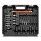 Set 2 Scule cu Acumulator German Meister 36V MAX – Mașină de Găurit și Înșurubat Brushless 80 Nm + Cheie de Impact 380 Nm, 2 Acumulatori 6Ah, Încărcător, Accesorii și Valiză