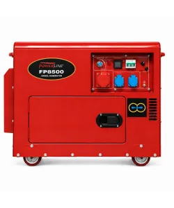 Generator Diesel cu pornire electrica, 6.5KW, 220V/380V Power Line FP8500
