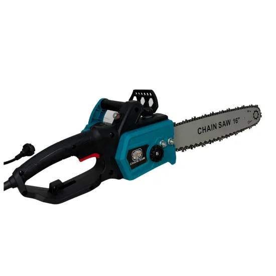 Drujbă Electrică German Meister 1800W, Lamă 40.5 cm / 16″, 4300 RPM, 220V, Lubrifiere Lanț, Mâner Ergonomic