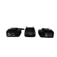 Set German Meister 2 Scule Brushless 36V 6Ah – Bormașină 80 Nm + Pistol Impact 380 Nm, 2 Acumulatori, Accesorii, Valiză