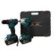 Set German Meister 2 Scule Brushless 36V 6Ah – Bormașină 80 Nm + Pistol Impact 380 Nm, 2 Acumulatori, Accesorii, Valiză