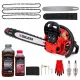 PACHET Drujba benzina SILEN 3.5CP + 3 lanturi + 1 lama + x1 ulei ungere 1L, x1 ulei ameste 0.5l + accesorii + manusi protectie + 2 bujii