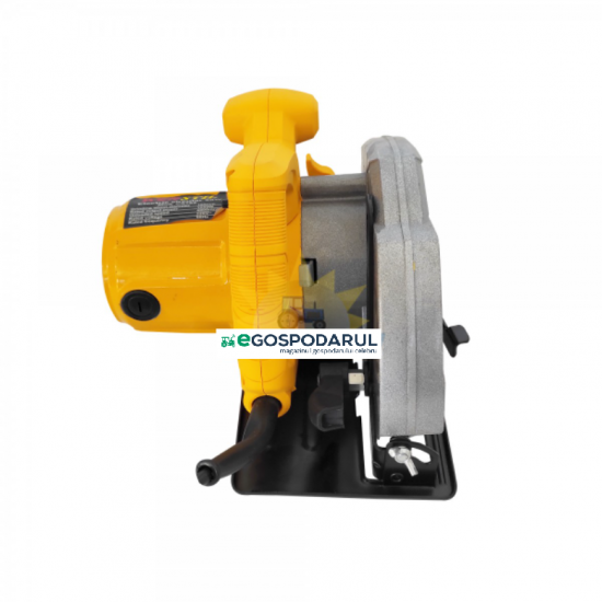 Circular de mana , Werstil , Galben , 1650 W , 4800 RPM , disc 185 mm inclus