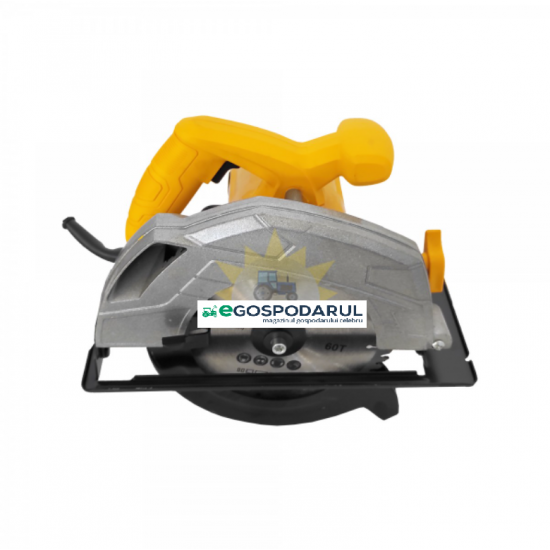 Circular de mana , Werstil , Galben , 1650 W , 4800 RPM , disc 185 mm inclus